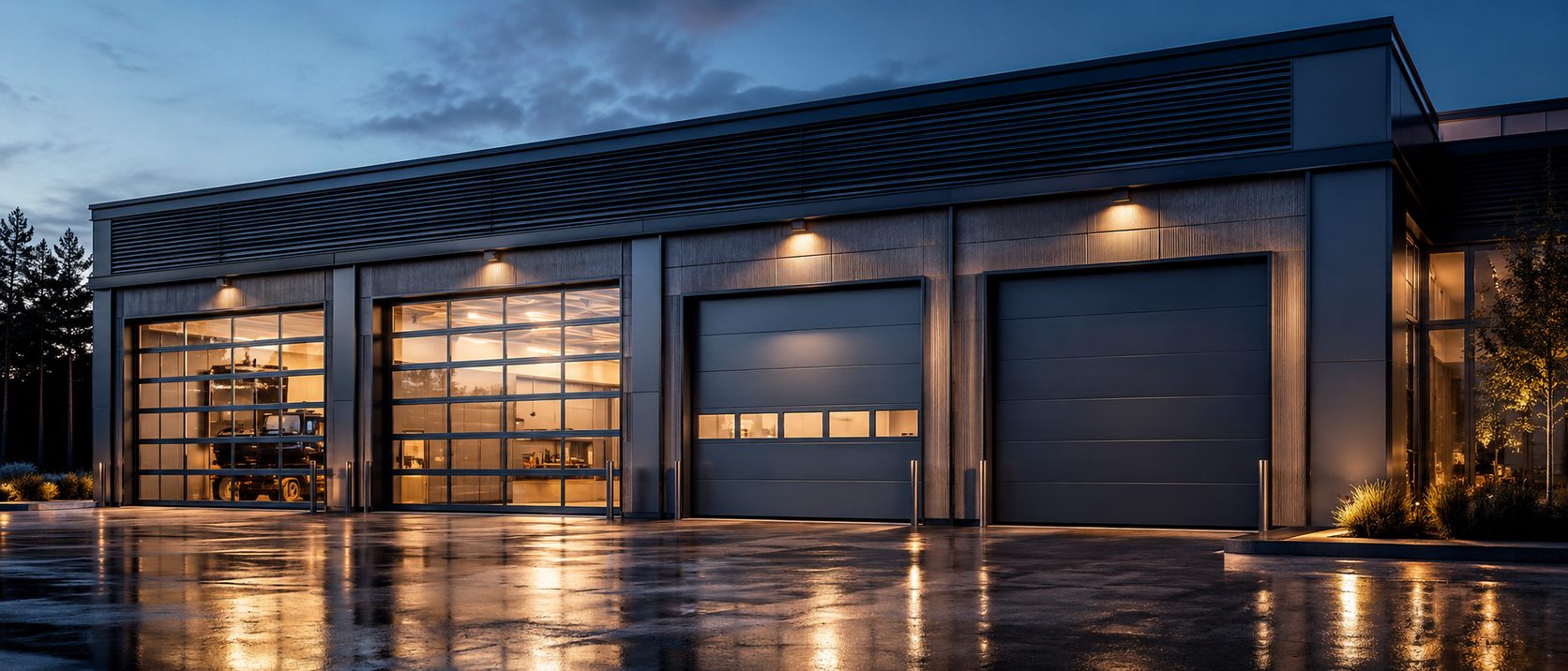 Uși sectionale industriale NOVOSEK
